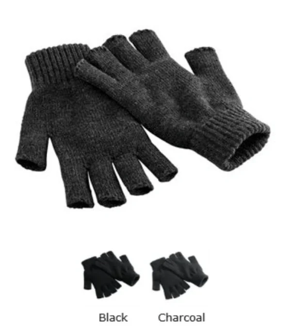 Beechfield B491 Fingerless Gloves